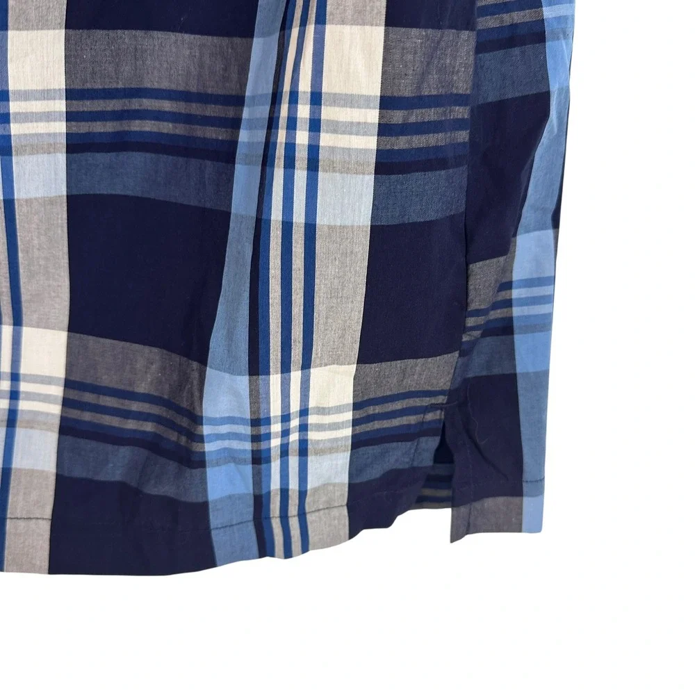 Polo Ralph Lauren Mens Pajama Shirt XL Plaid‎ Cotton Sleepwear Deadstock NWT